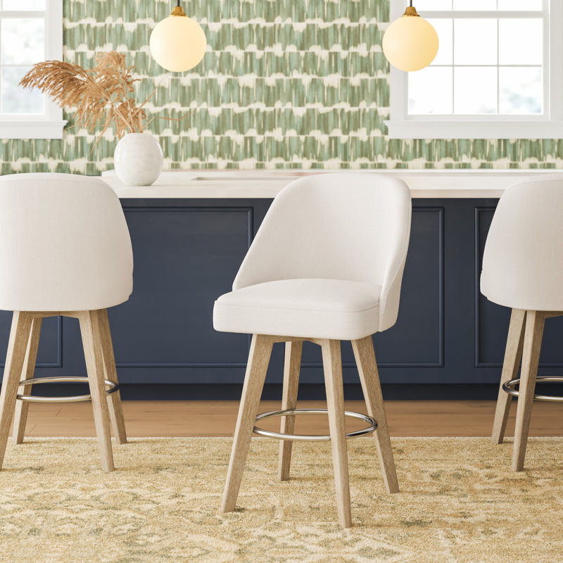 Mayberry Swivel 25.75" Counter Stool & Reviews Joss & Main